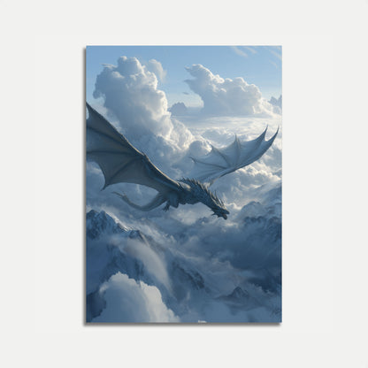 Celestial Dragon Flight Poster