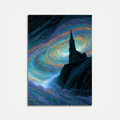 Stjerneklar Nat Kirke Plakat