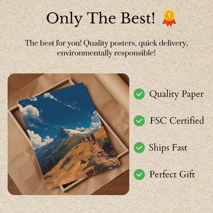 Mountain Trail Adventure Poster