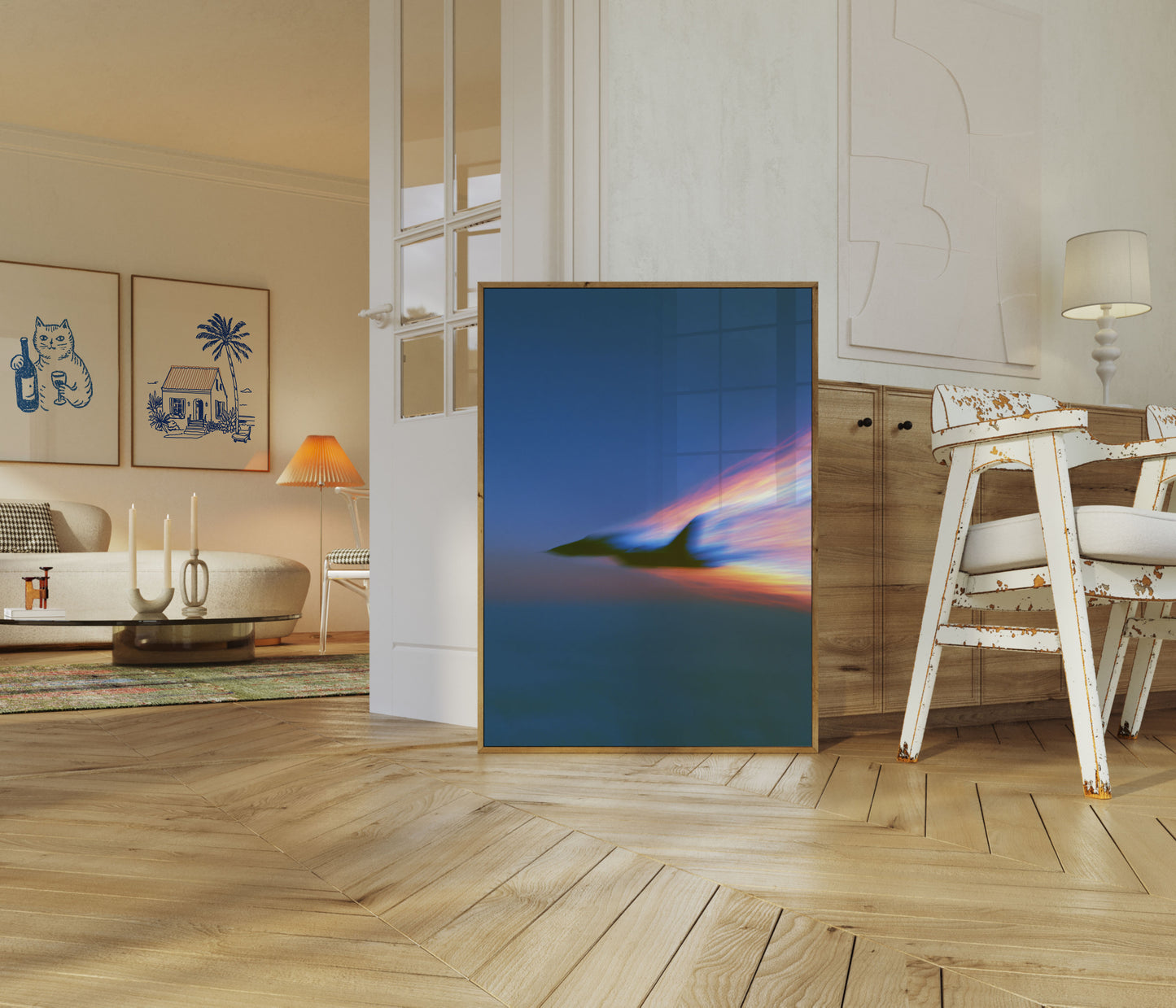 Supersonic Fighter Jet Poster