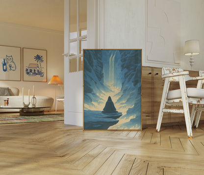 Meditation in the Mountains Poster