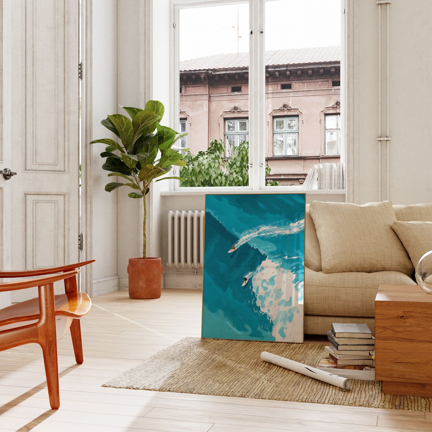 Epic Waves Surfing Poster