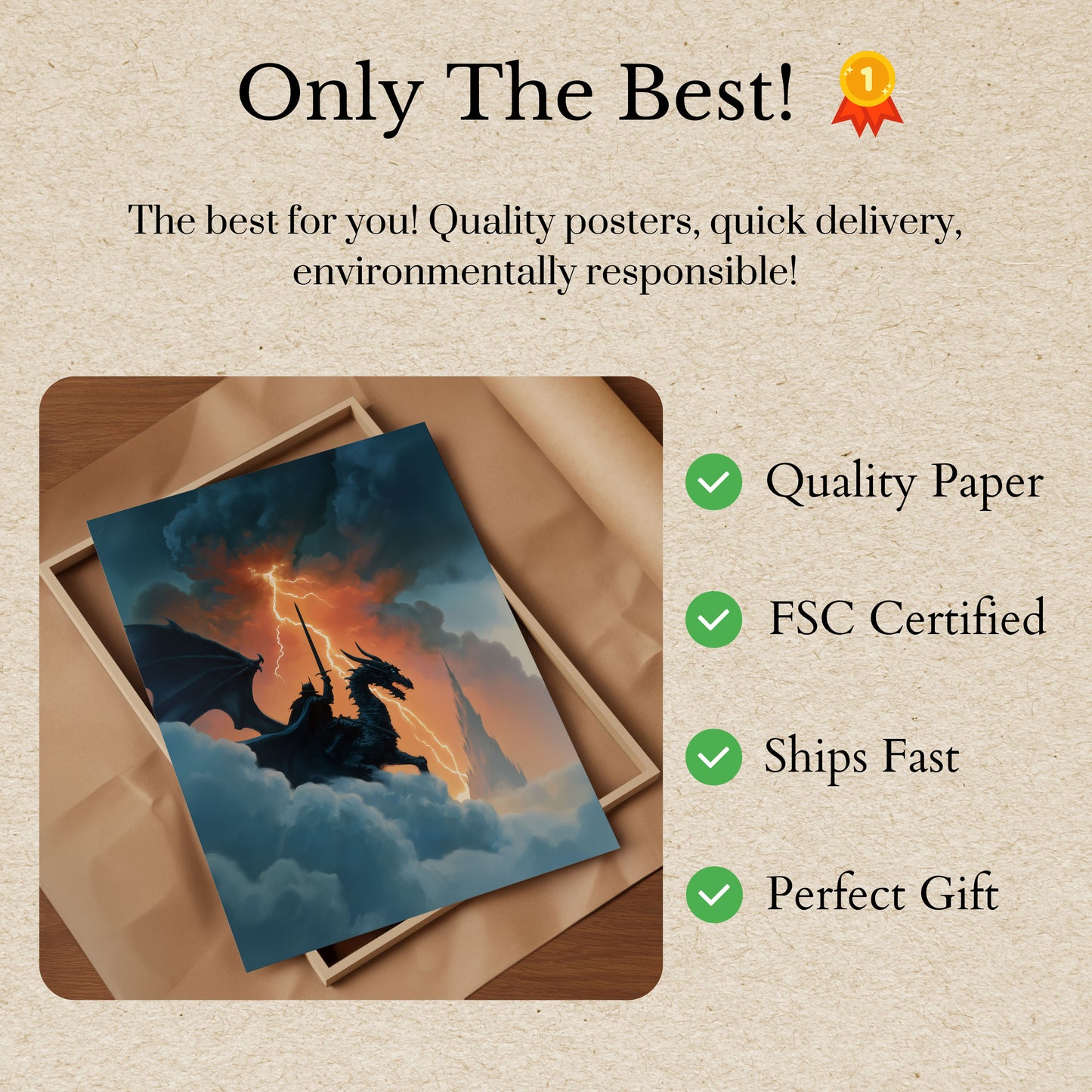 Dragon Warrior Sturm Poster