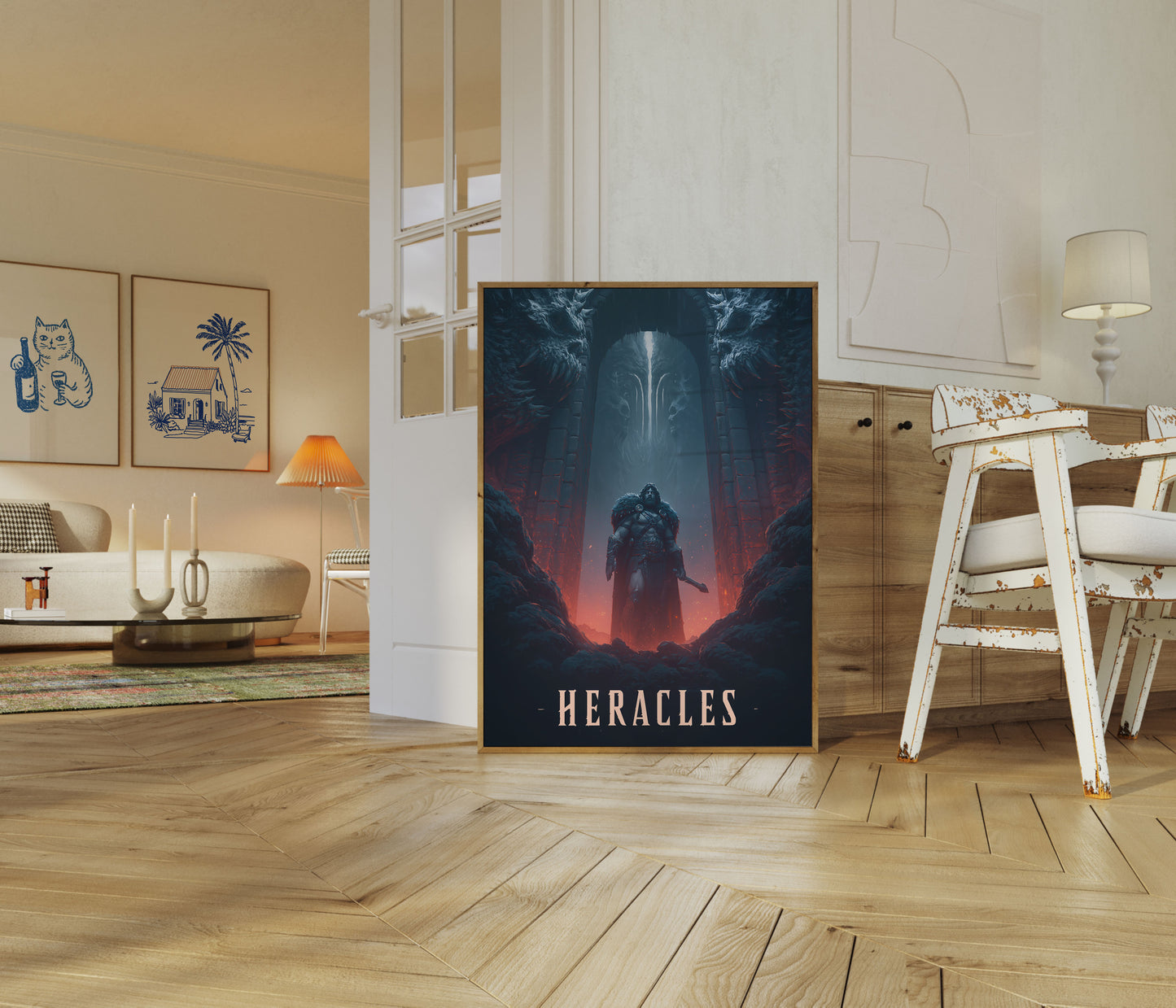 Plakát Herakles, mocný válečník