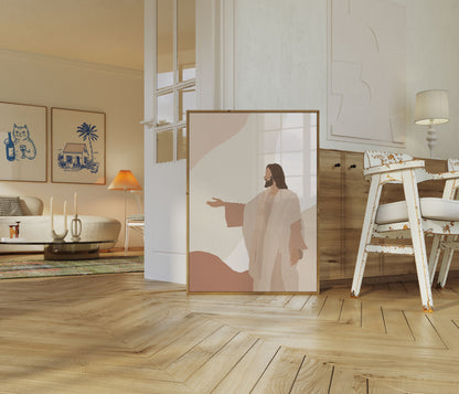 Divine Compassion Christian Poster