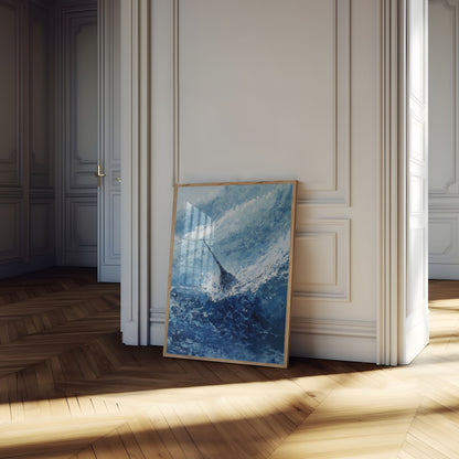 Affiche de Marlin Plongeant dans l'Océan