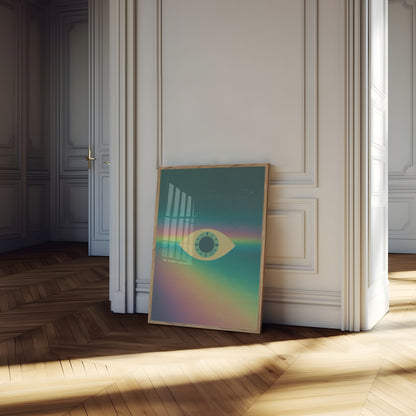 Mystic Cosmic Eye Vision Poster
