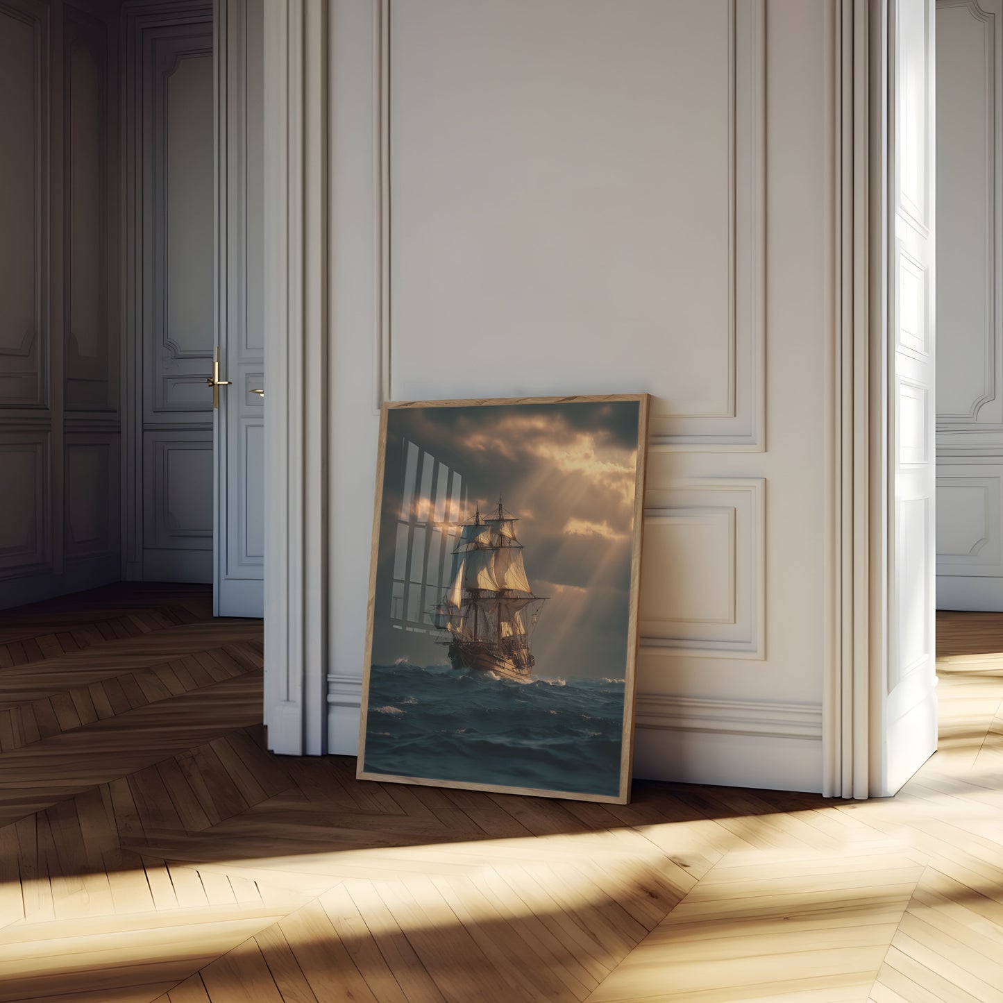 Majestic Sailing Ship Poster