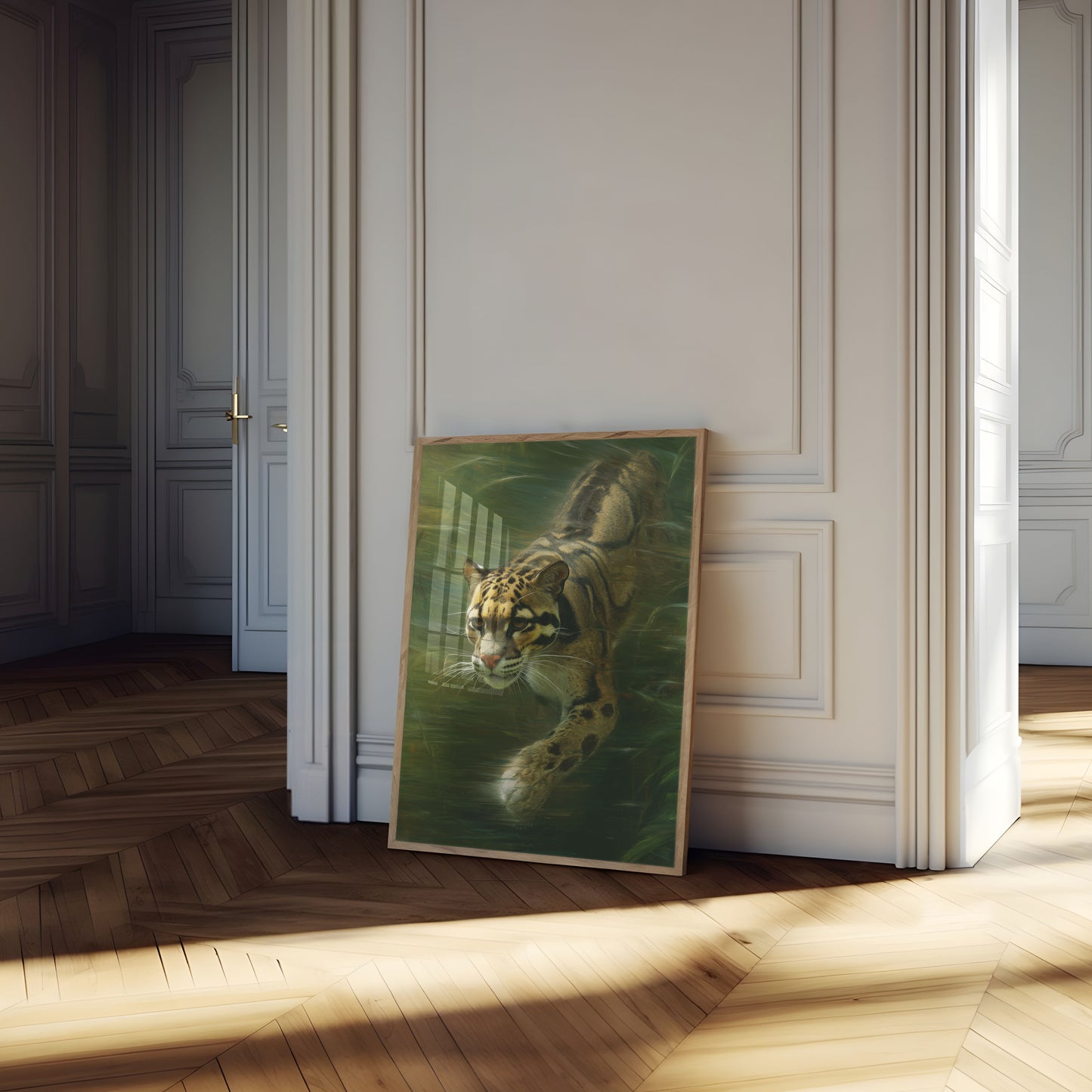 Ocelot in de Jungle Poster