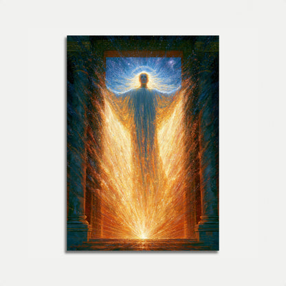 Poster Luce Divina Angelo Celeste