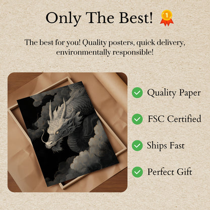 Póster del Dragón de la Tormenta Etérea