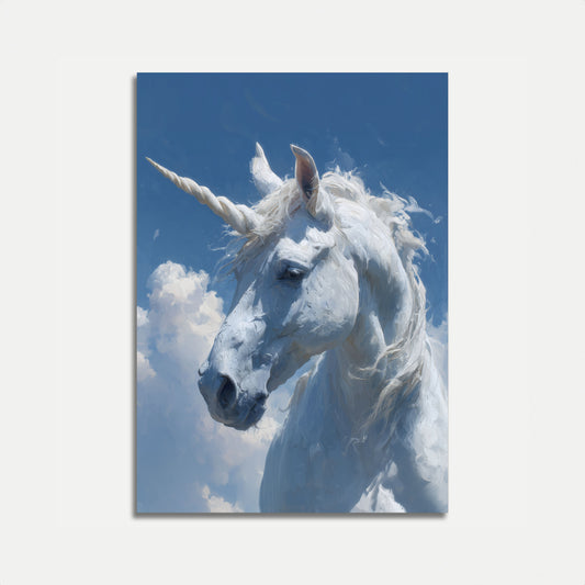 Poster del Cielo dell'Unicorno Maestoso