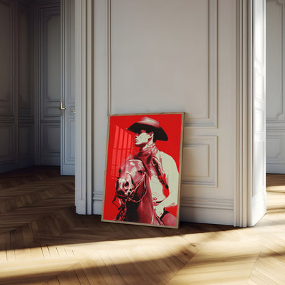 Red Rider Western Poster