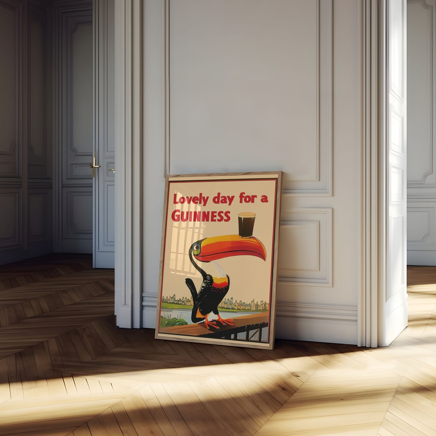 Lovely Day for Guinness Poster