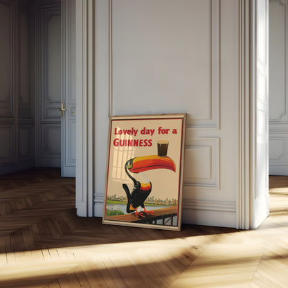 Lovely Day for Guinness Poster