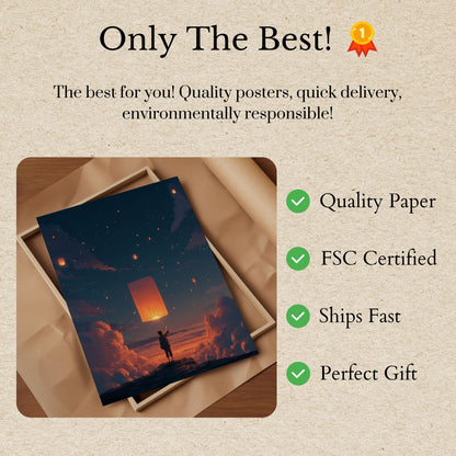 Lanterns of Hope Anime Poster