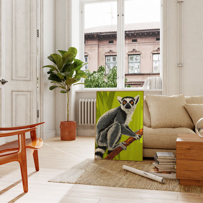 Ring-Tailed Lemur Wildlife Poster

Svartsvansat Lemur Viltaffisch
