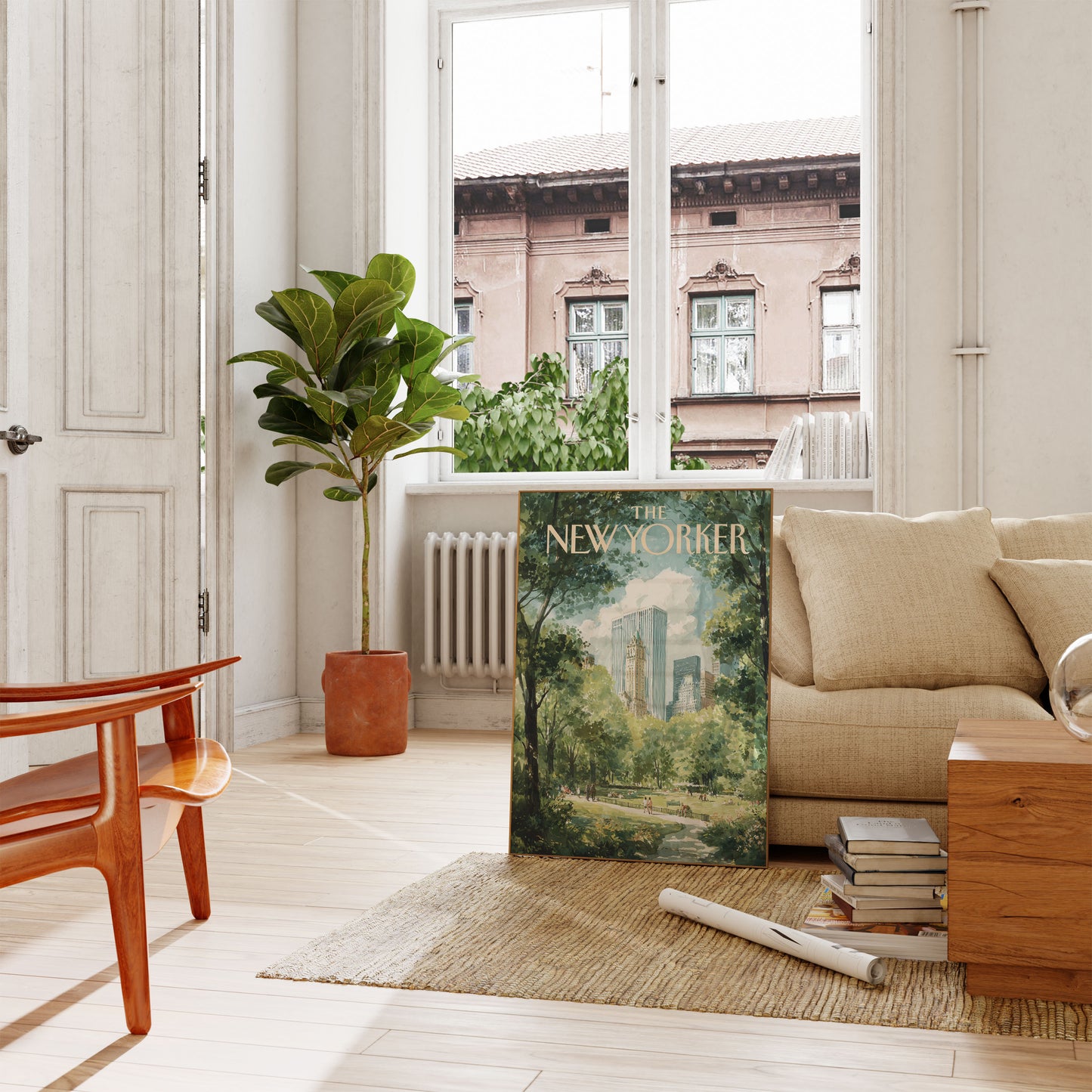 New York City Urban Oasis Poster