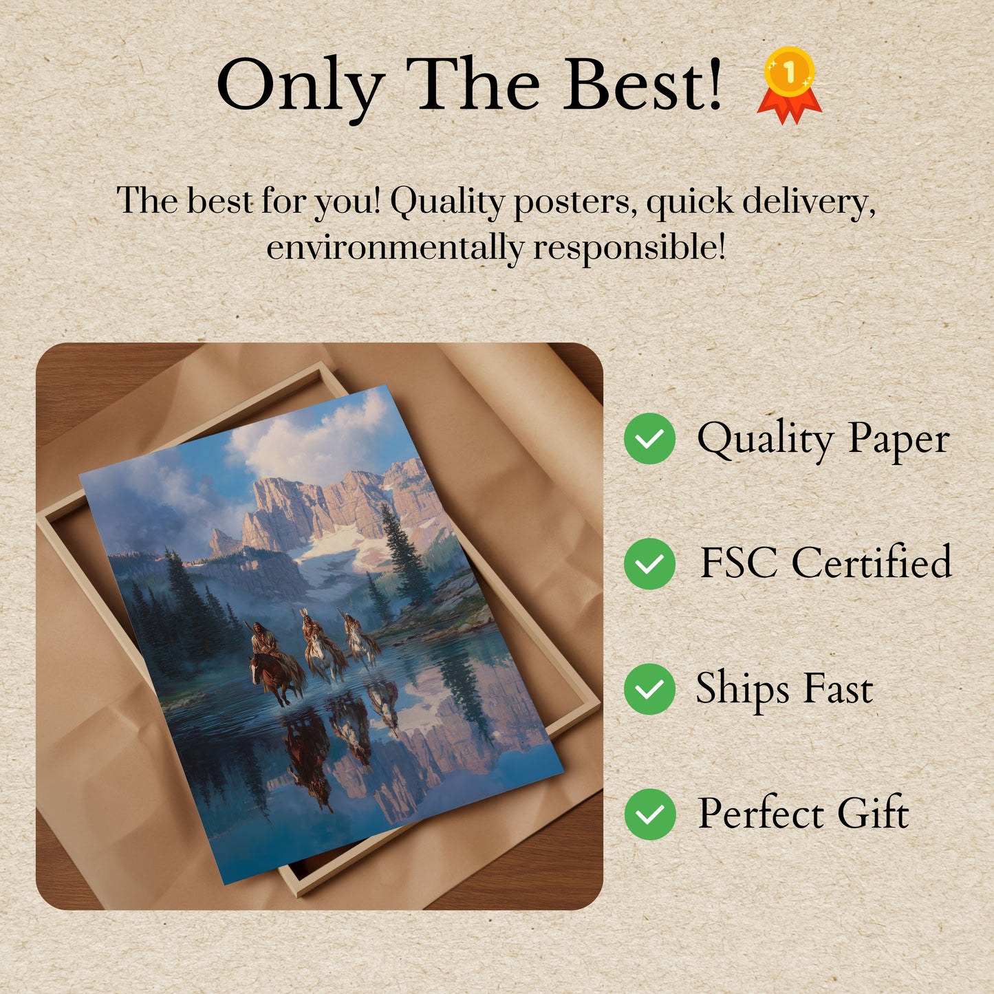 Mountain Spirit Riders Poster