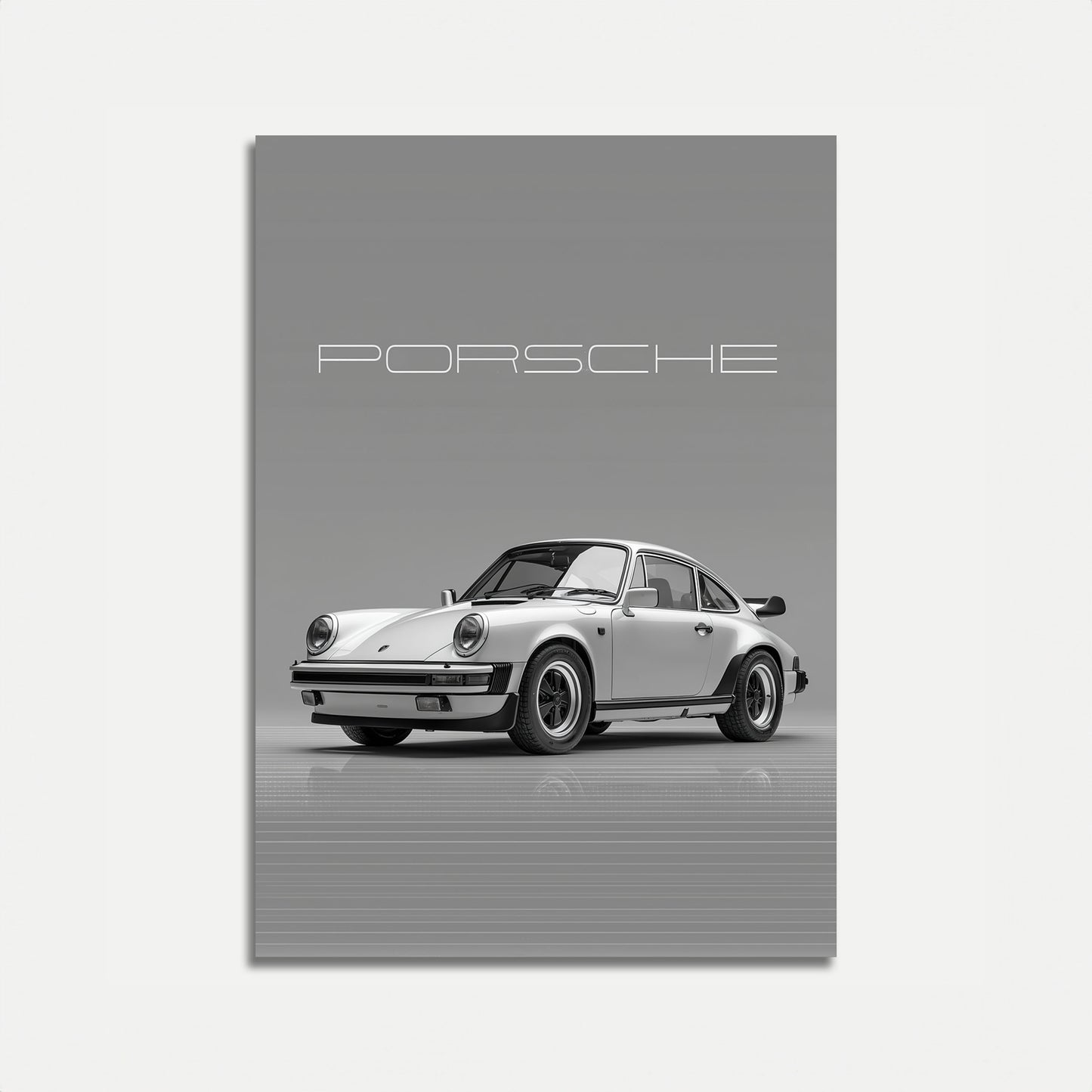 Classic Porsche 911 Turbo Poster