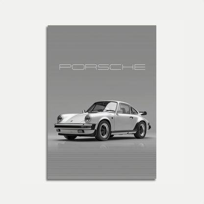 Classic Porsche 911 Turbo Poster