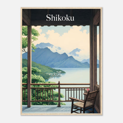 Shikoku Region Japan - Poster