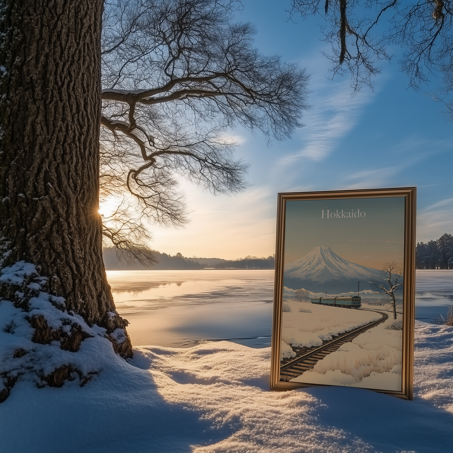 Hokkaido Region Japan Poster