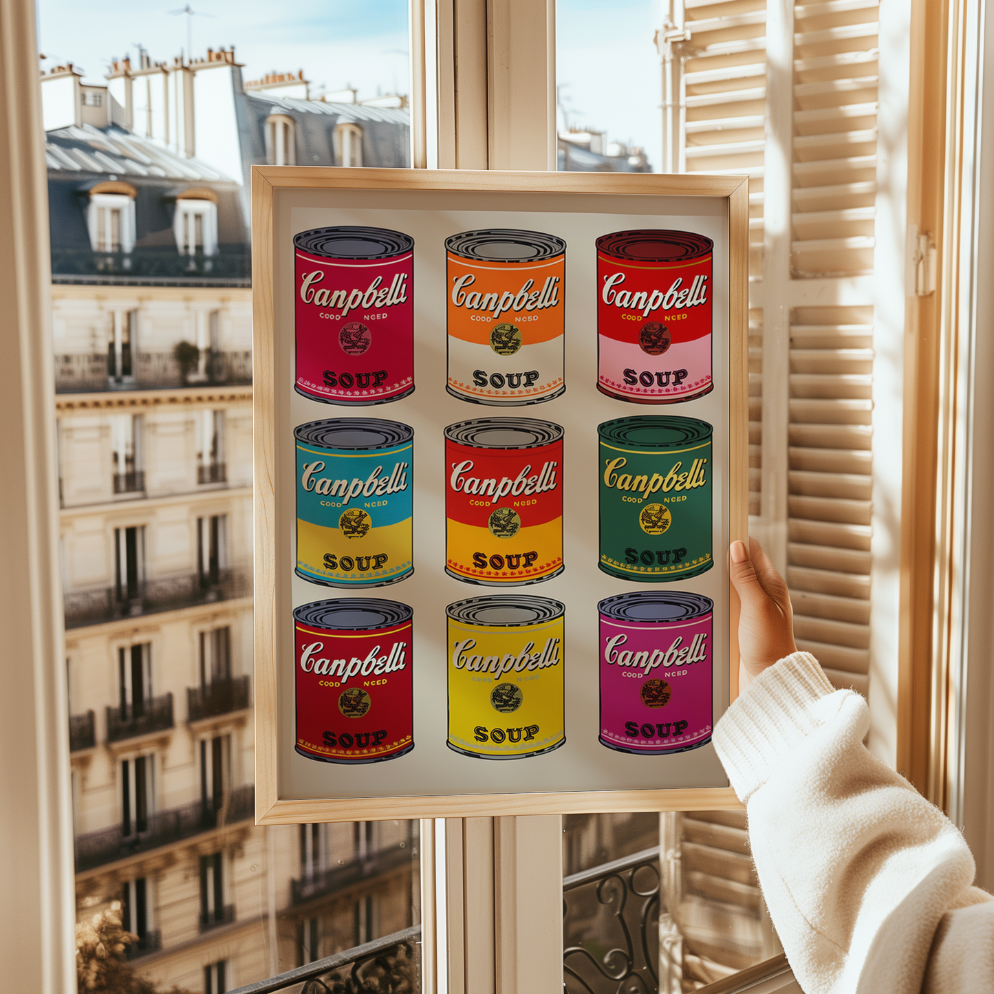 Soup Cans Kitchen – Poster