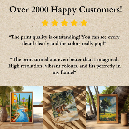 Poster: Bospad onder sterrenlicht