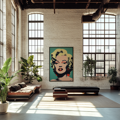 Impresión de arte pop de Marilyn Monroe - Cartel de Andy Warhol